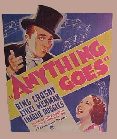 Cole Porter Anything Goes. Musical